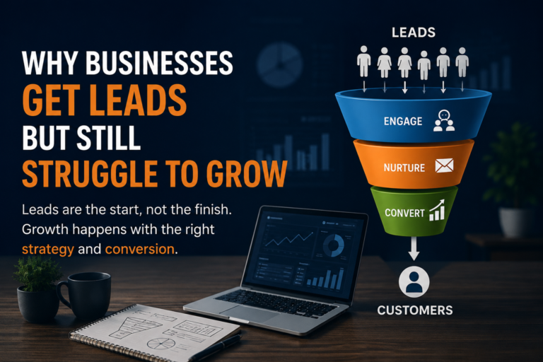 Why Businesses Get Leads but Still Struggle to Grow